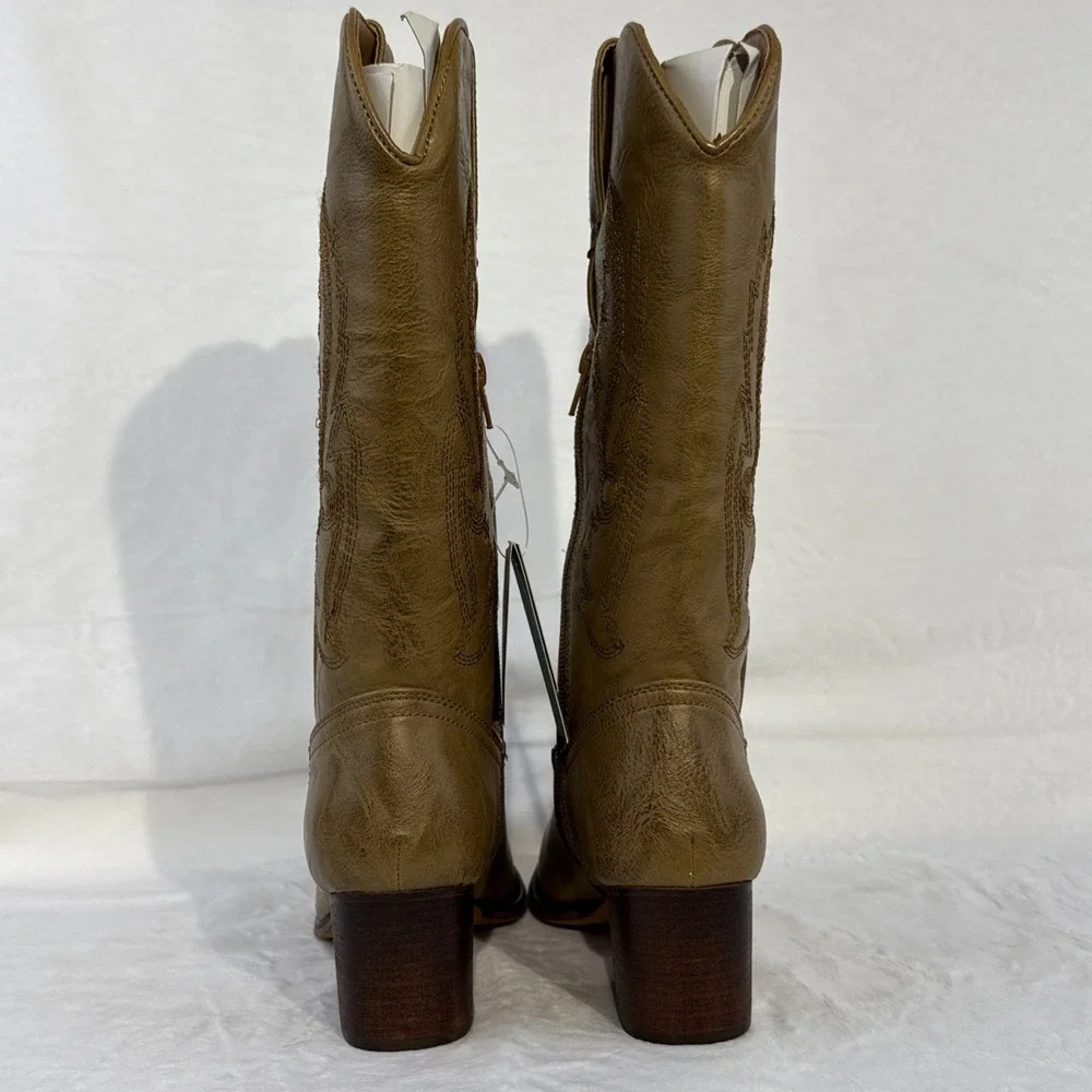 Roper Women's Nettie Western Boot - Round Toe - 09-021-1556-1070 TA, Size 5‎